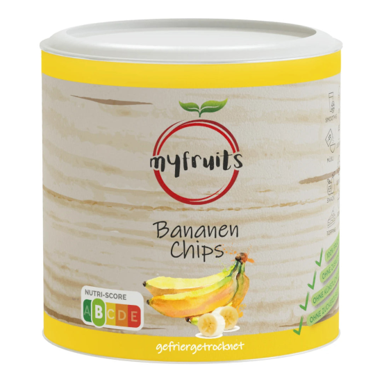 Bananas freeze-dried 100g